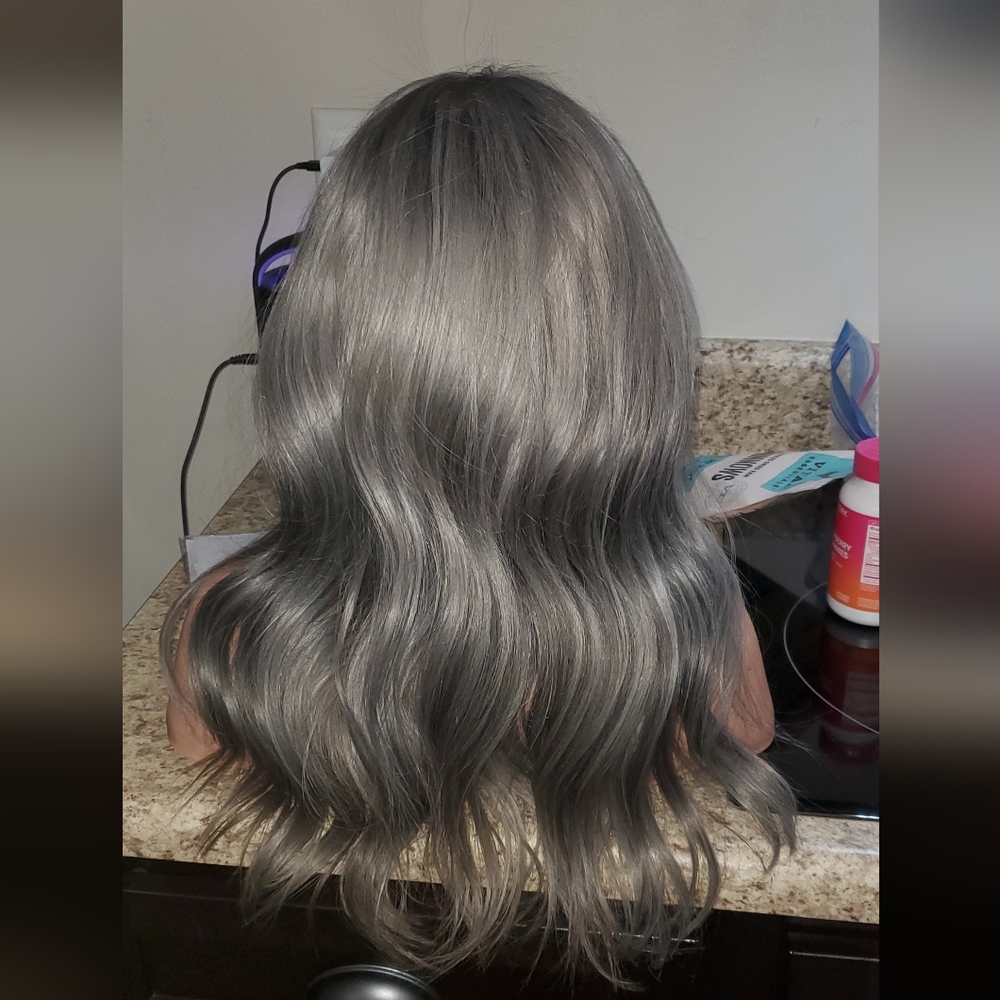 "Alita" lace front human hair wig - Picture 7 of 8